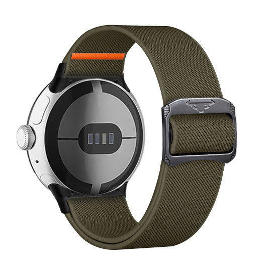 Bracelet de montre en nylon Ceinture tricotée stretch