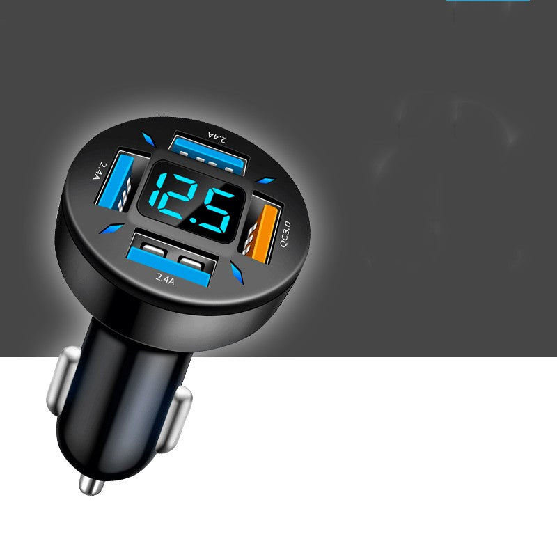 Prise de transfert universelle rapide Chargeur de voiture multifonction USB4 Port