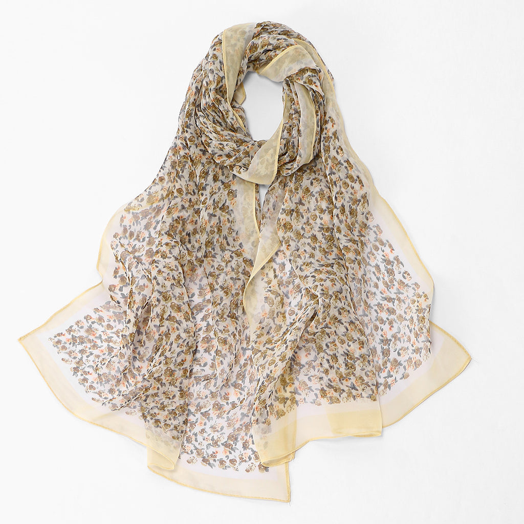 Floral Elegant Versatile Femmes Châle extérieur mode