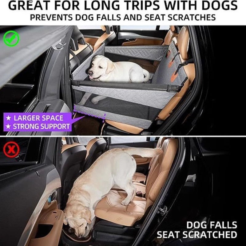 Siège de voiture de chien étanche Et Coussin d'animal résistant aux taches
