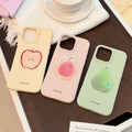 Étui de téléphone à fruits en trois dimensions Silicone Niche