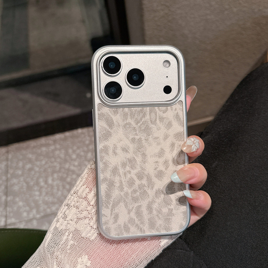 Étui de téléphone en cuir simple et polyvalent