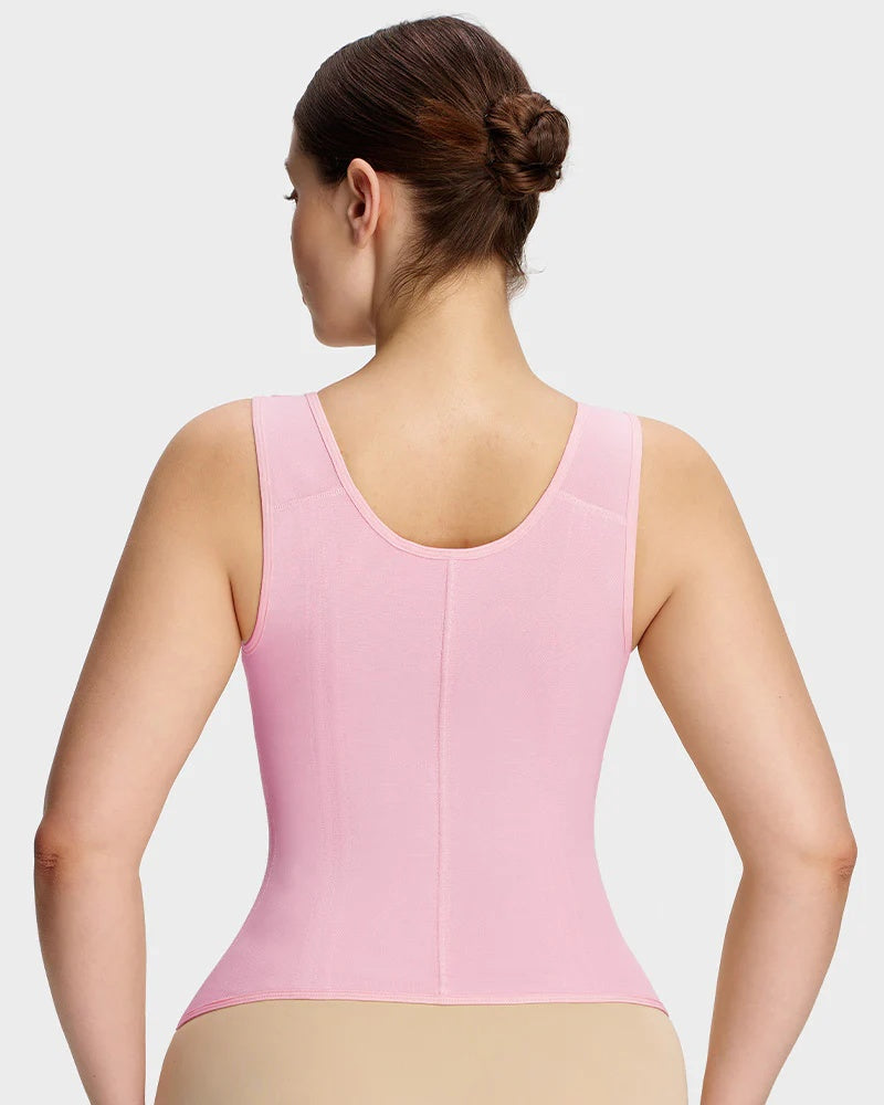 Double-Layer Tummy Control Waist Shaper Girdle avec Bra