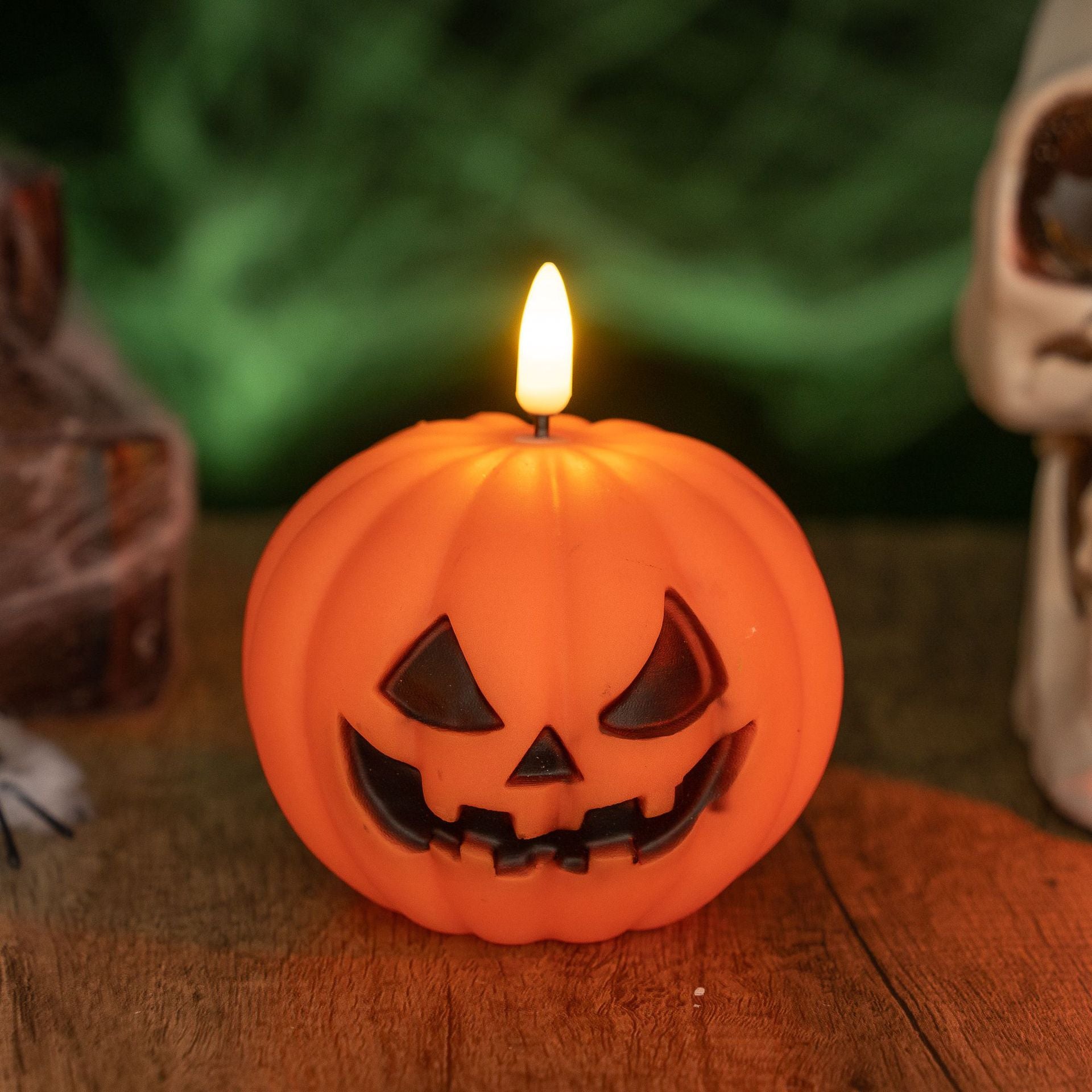 Vinyl Lumineux Lanterne de citrouille Décorations d'Halloween