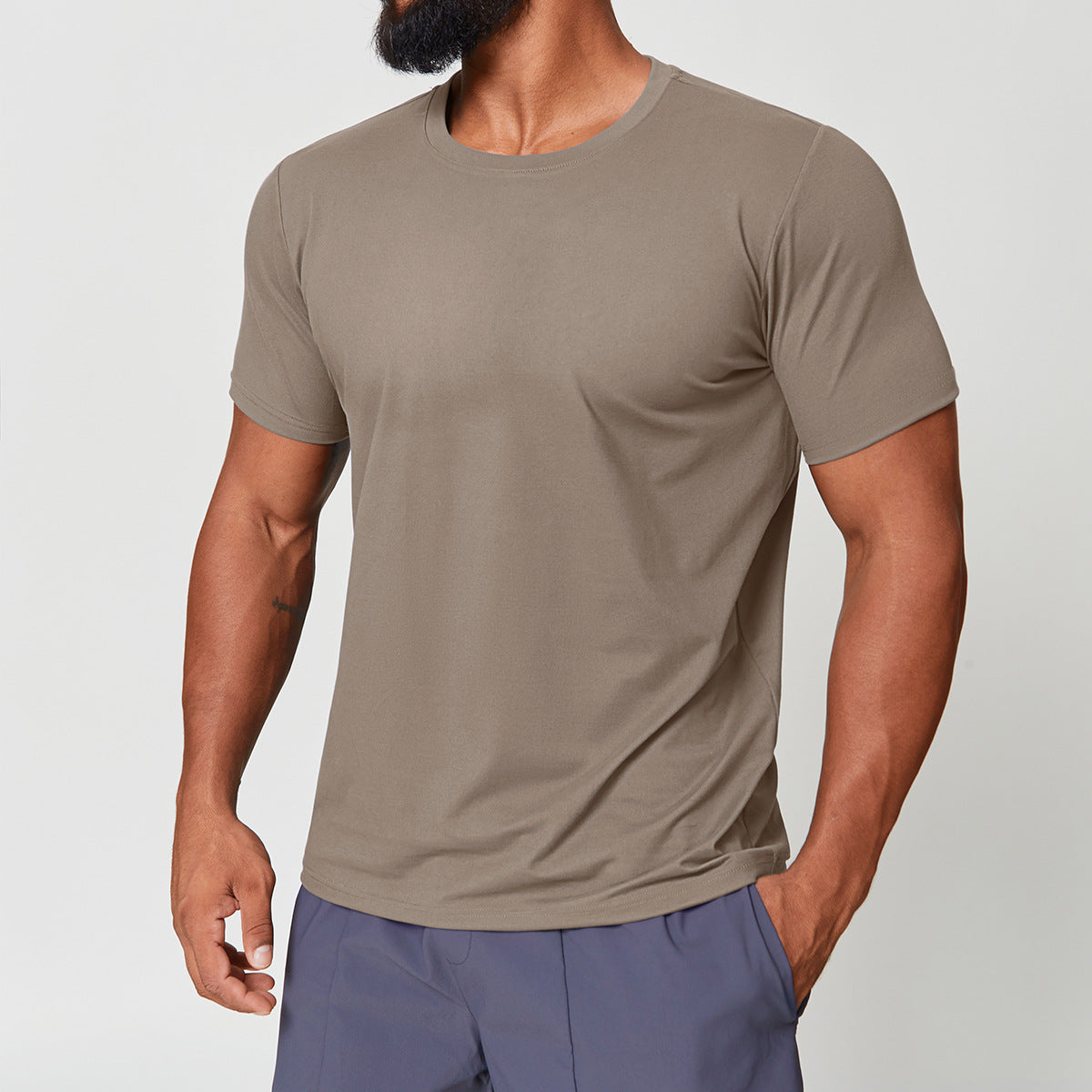 T-shirt homme col rond