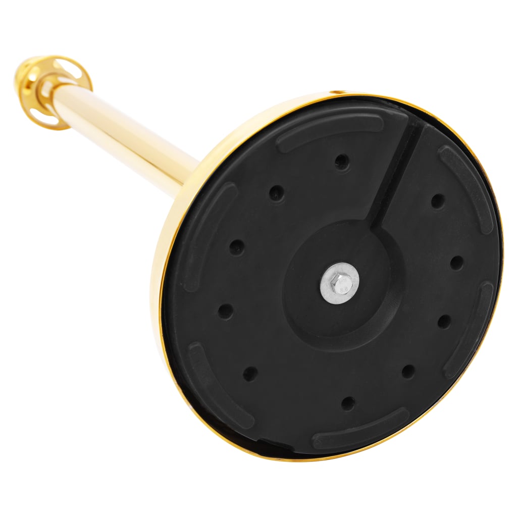 Barrière VIP 3 pièces en acier inoxydable Golden VIP