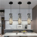 LED simple tête industriel style cristal Restaurant simple allée côté lit Petit droplight
