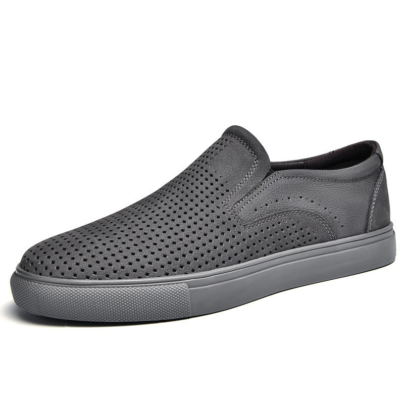 Men's Stylish Minimalist Versatile Casual Leather Shoes