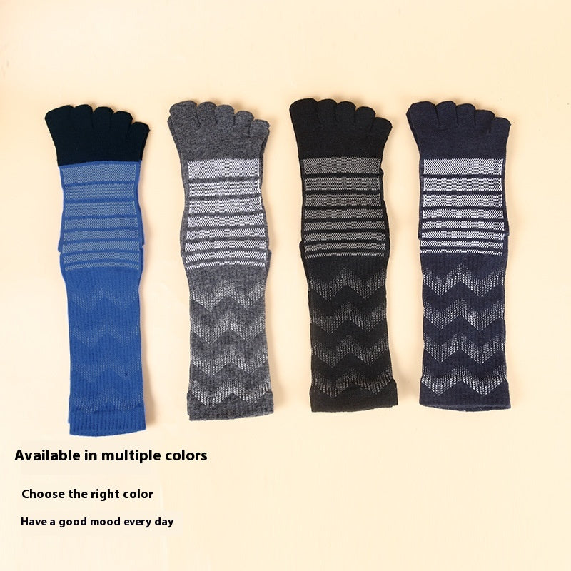 Chaussettes d'orteil de laine Automne et hiver épaissies