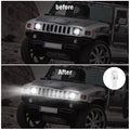 Ampoules de voiture à LED 20Pcs T10 2323SMD 6500K de remplacement de lampes auto blanches pour la porte de carte dôme