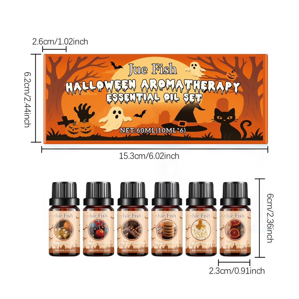 Halloween Aromatherapy Essential Oil Set 10mlx61box