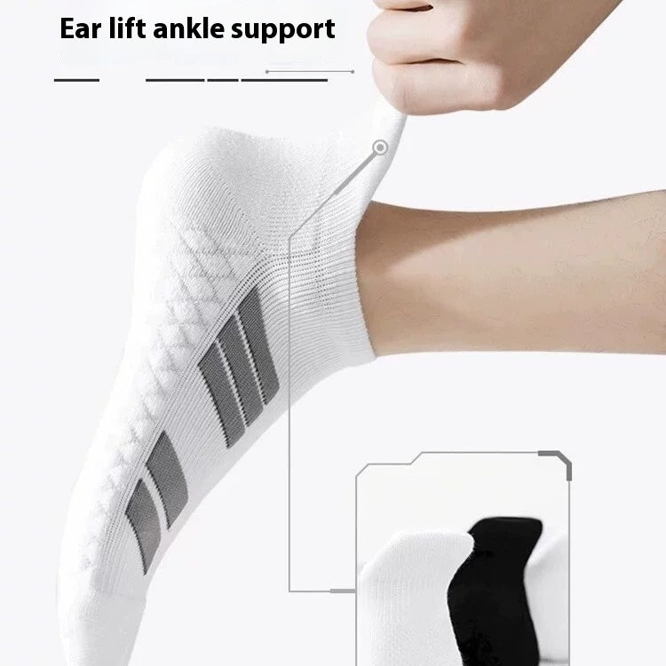 Courir extérieur Basketball Chaussettes Serviette Massage Pied de lit épaississant Sueur-absorption hommes Donc