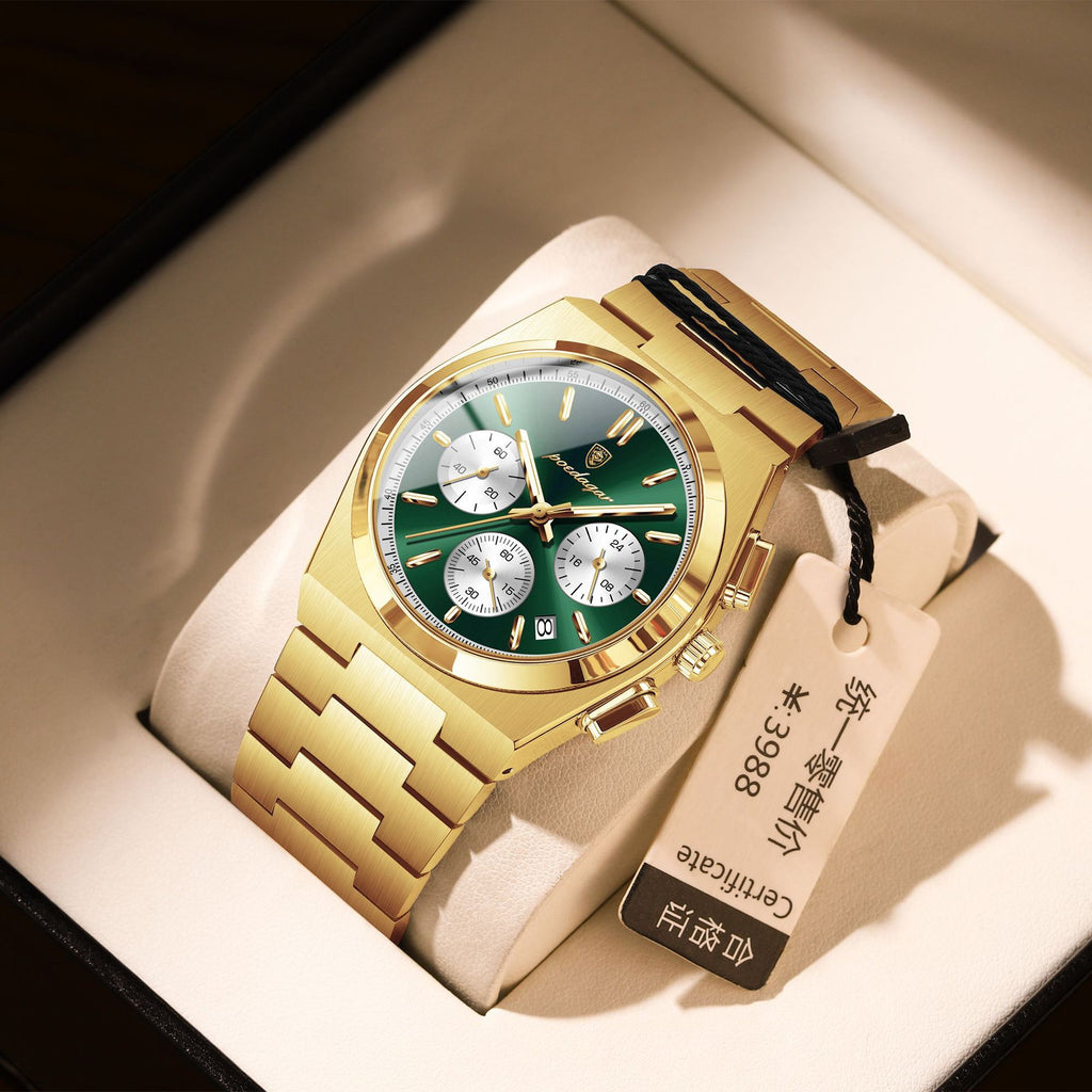 Homme Imperméable Multifonctionnel Lumineux Montre ultra-mince