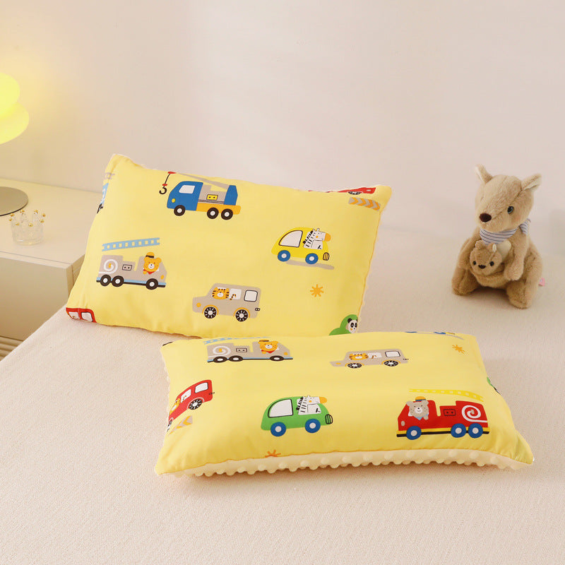 Caricature Doudou Fleece Oreiller Tout-Cotton