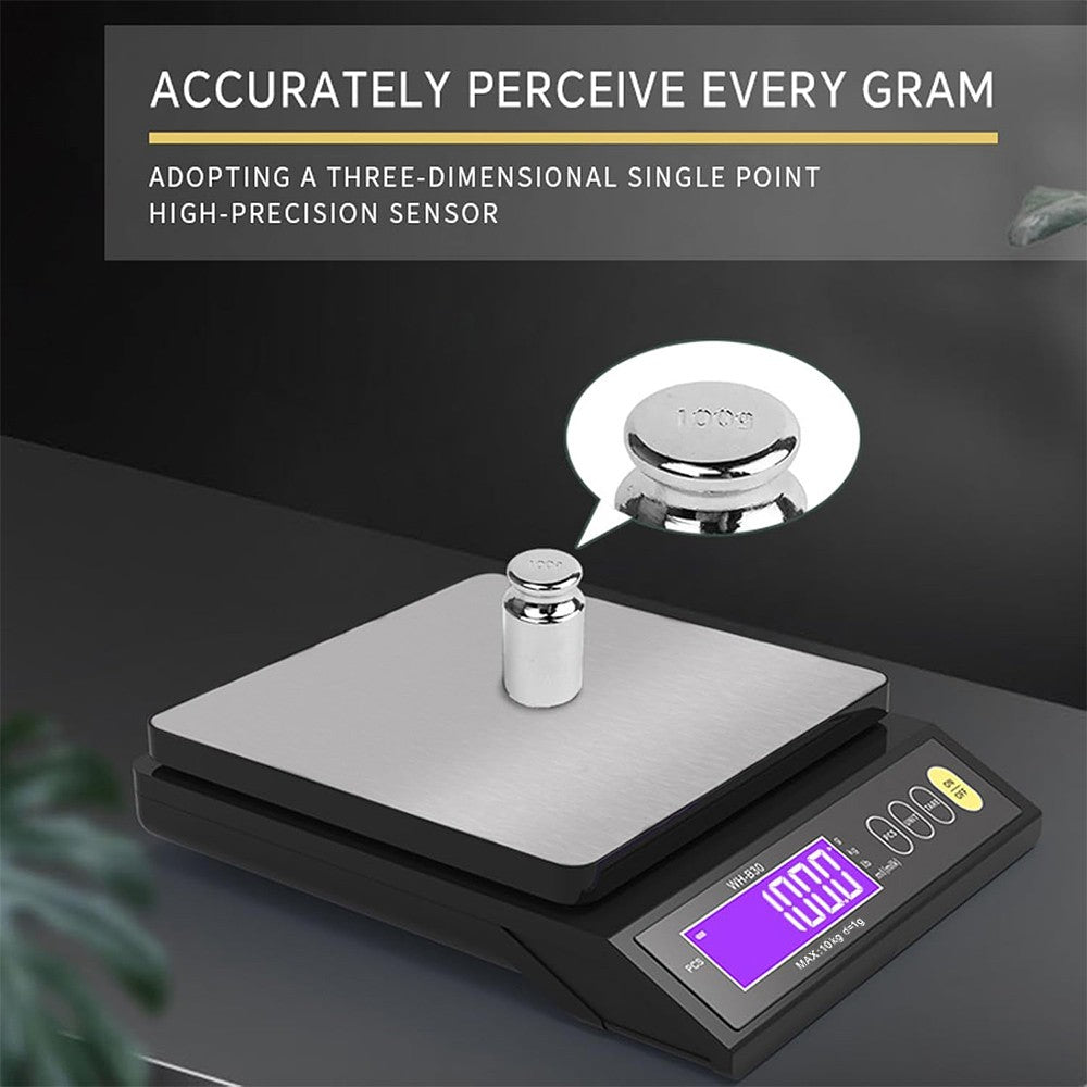 10KG Échelles de cuisine Échelle numérique électronique de cuisson à écran LCD