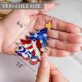 250 Anniversaire USA Ornement 2D Acrylique Amérique Marchandise Noël En Juillet Décorations