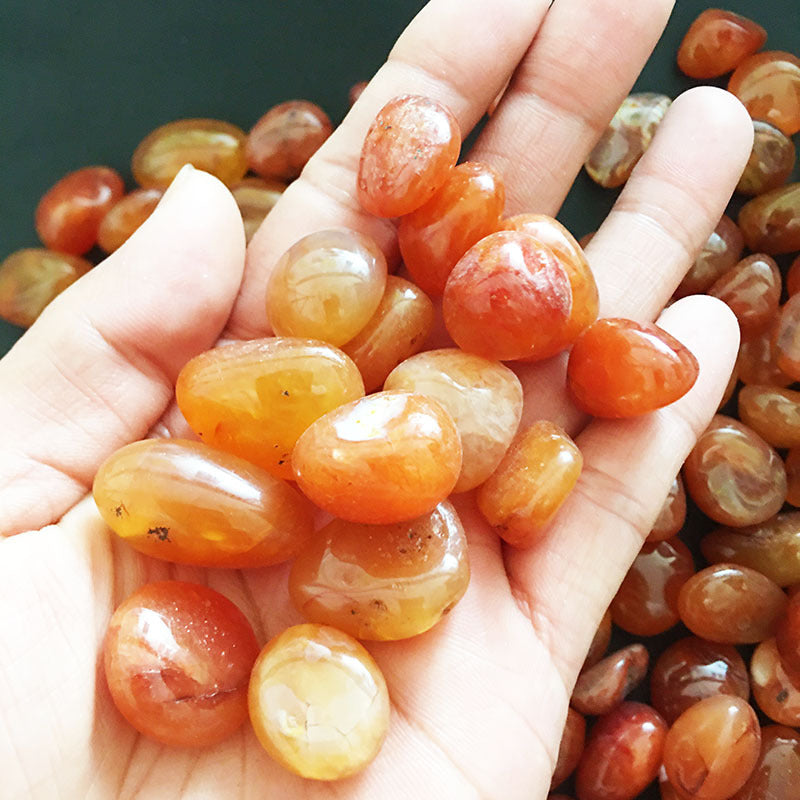 Carnelian Rough Stone Cristal Ornements Minéraux Specimen Rough Stone