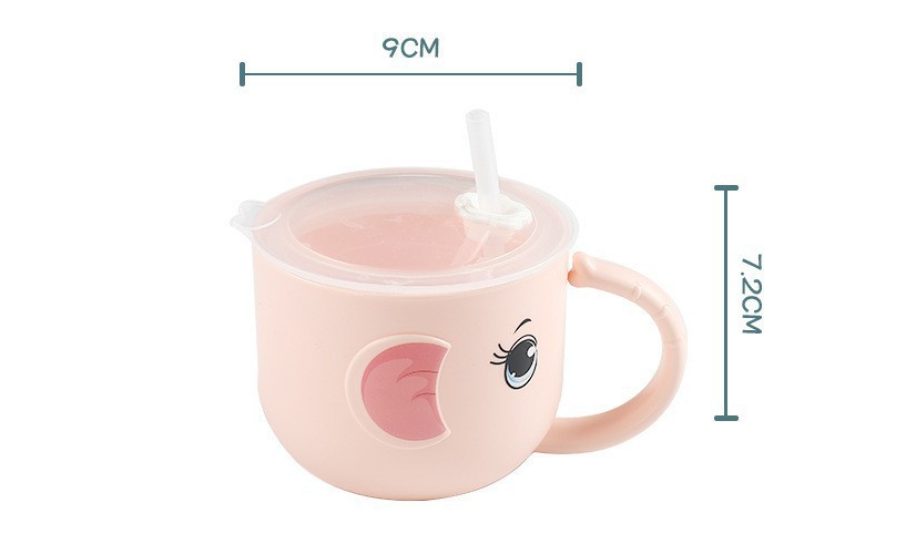 Bouteille d'alimentation pour bébé Mug en silicone pour enfant Enfants