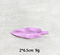 Bout de canard clip-feuille-pink-zinc alliage-1 pièce