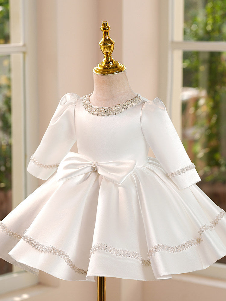 Robe de princesse-style d'anniversaire Chic blanc Tutu