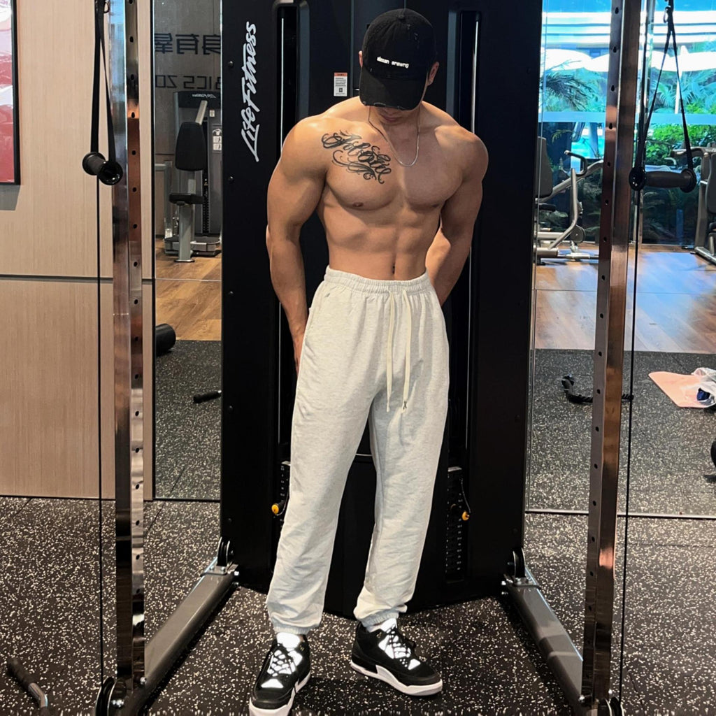 Sweatpants polyvalents casuals élastiques pour hommes