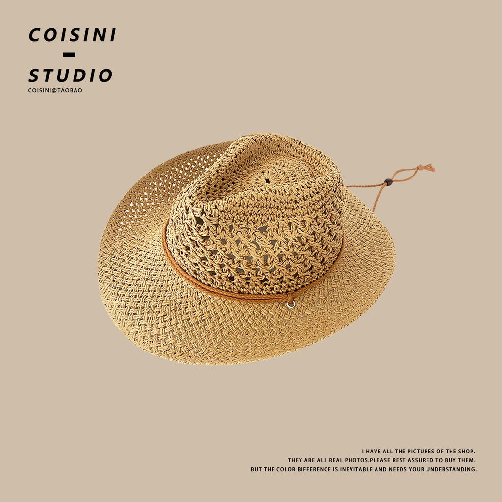 Beach Beach Hat Western Cowboy Hat Hommes