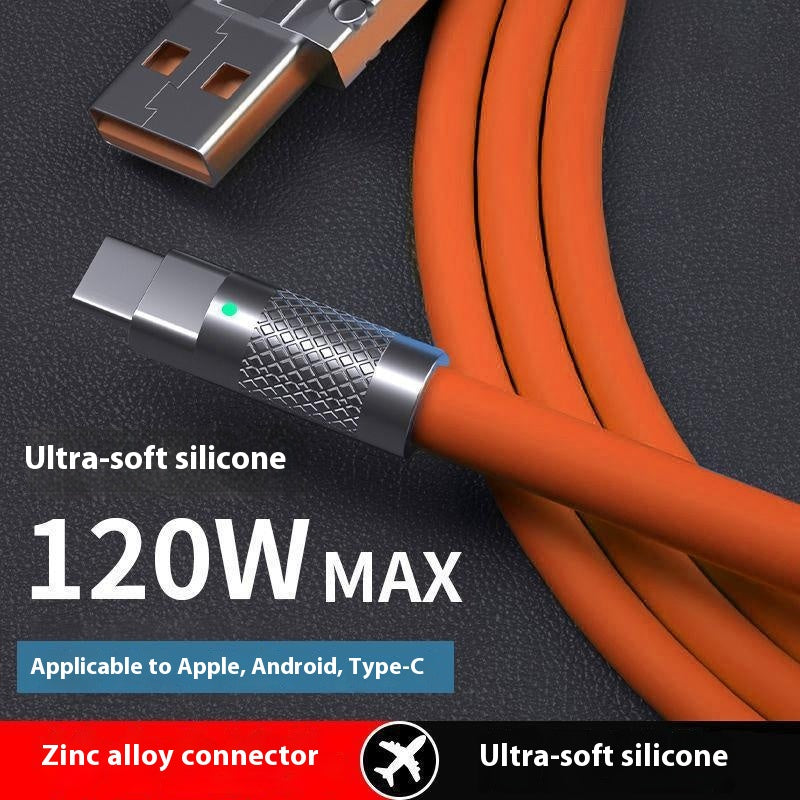 Zinc Alloy Mobile Phone Data Cable