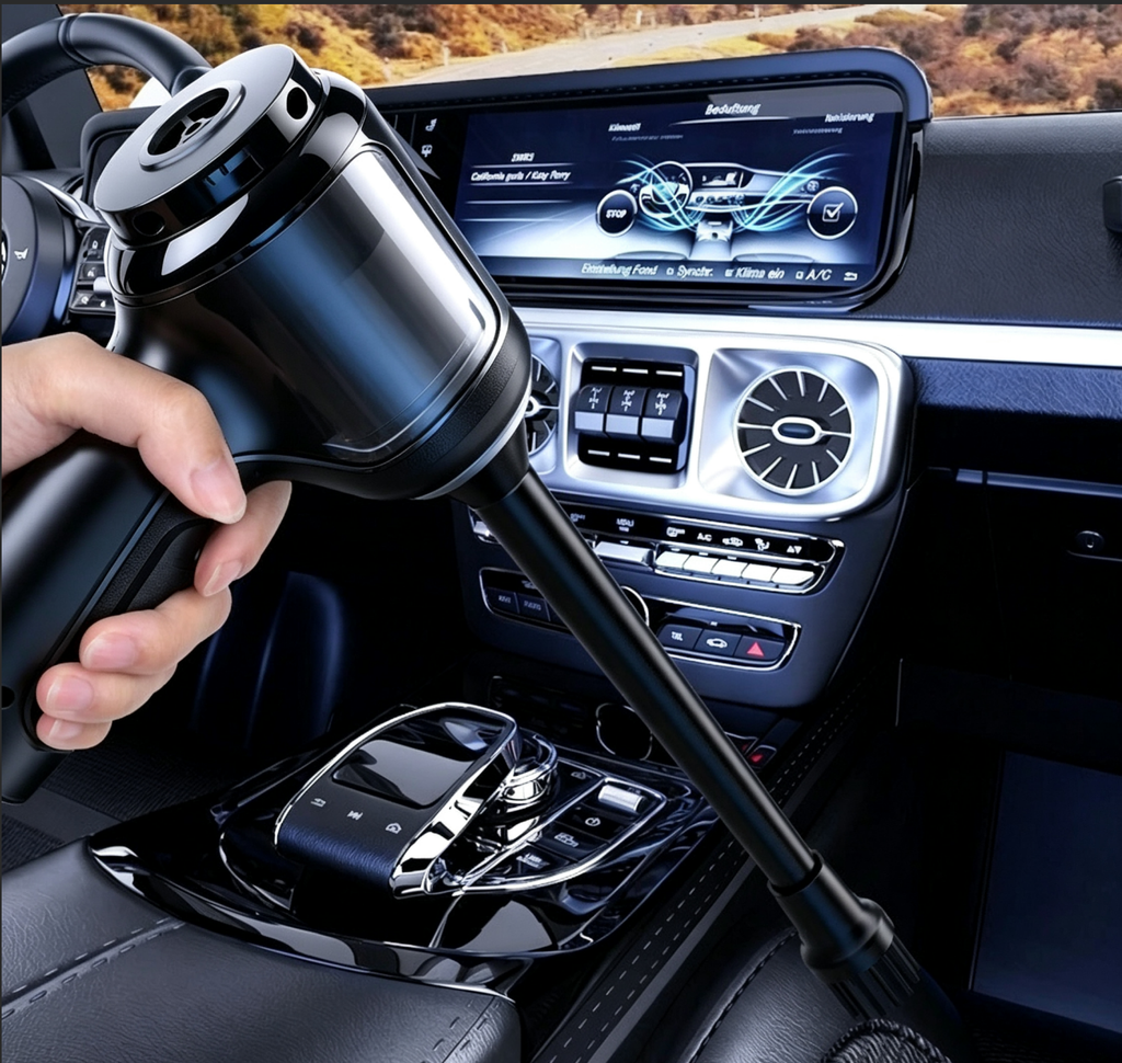 Powerful Car Aspirateur Nettoyant humide sans fil sec Nettoyage à main à forte aspiration