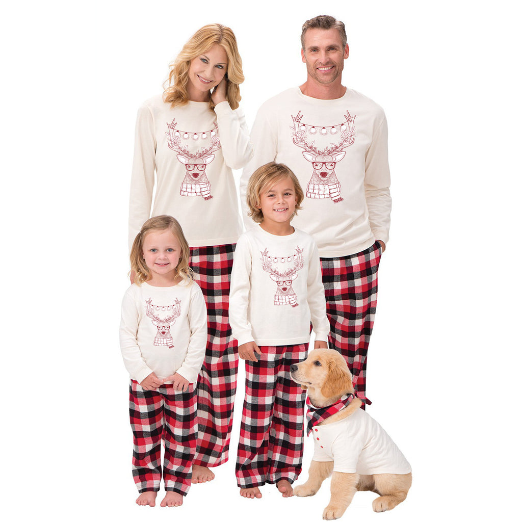 Plaid de Noël parent-enfant