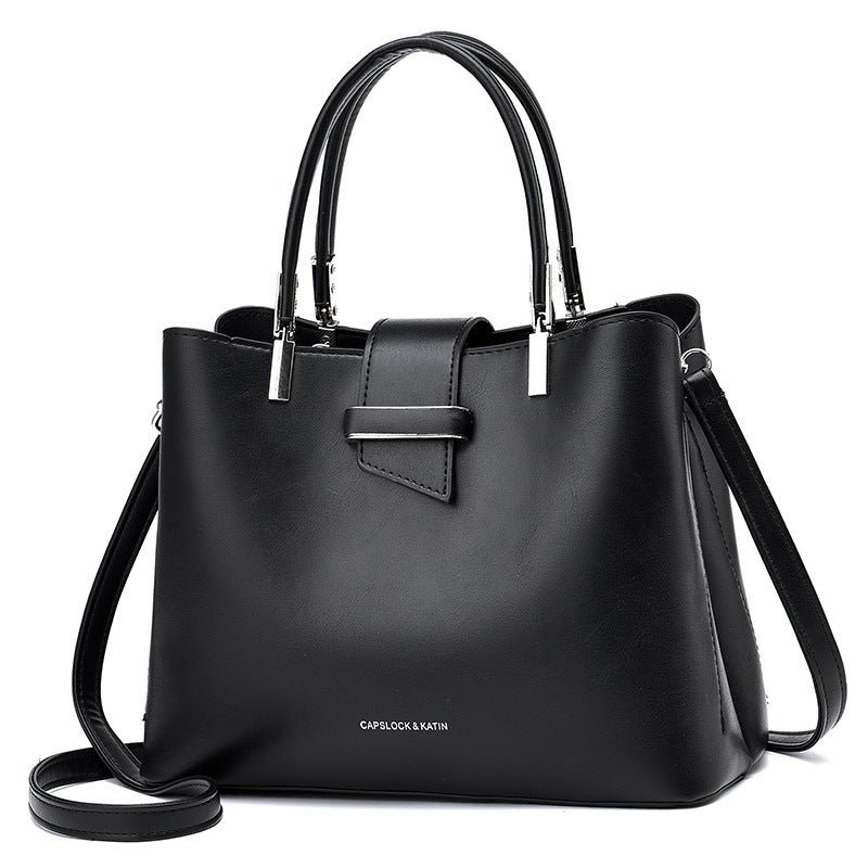 Style d'affaires Minimaliste femme sac à main Glossy Finition sophistiqué et idéal pour commuti