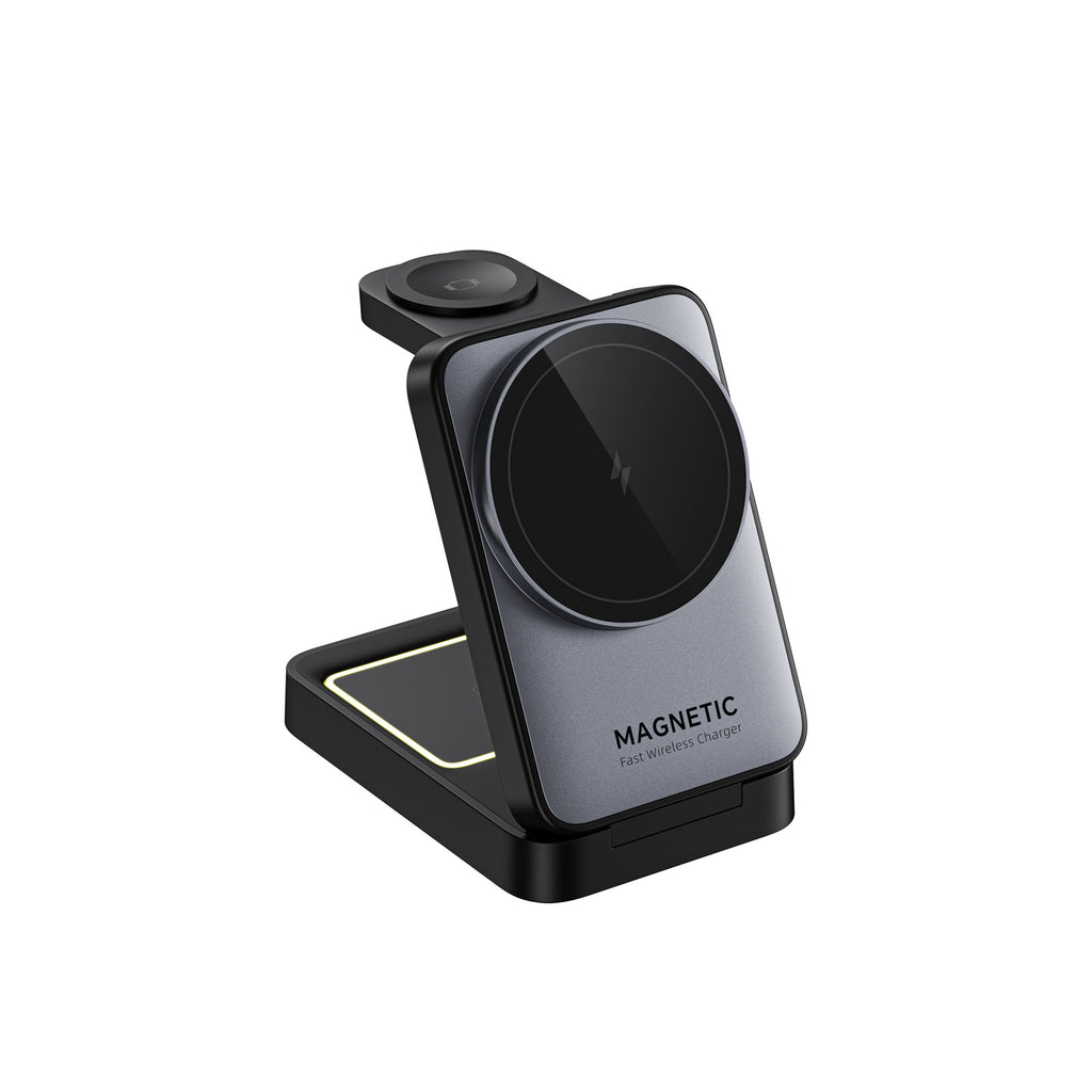 Chargeur de téléphone sans fil magnétique multifonction rapide