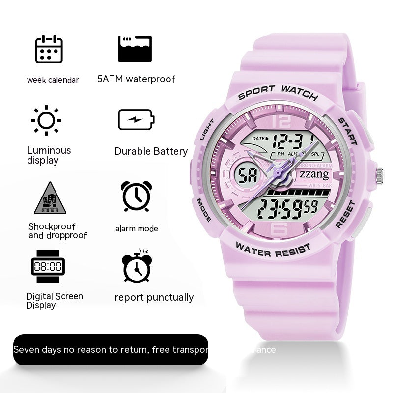 Été Imperméable Enfants Girl Electronic Watch