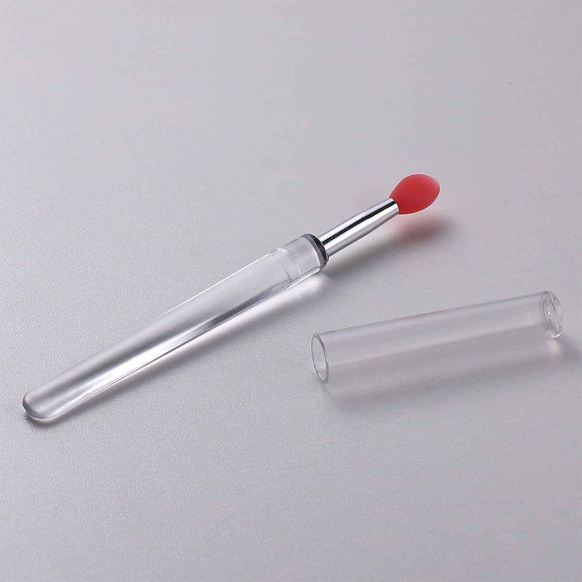 Set de brosse à lèvres en silicone réutilisable pour rouge à lèvres