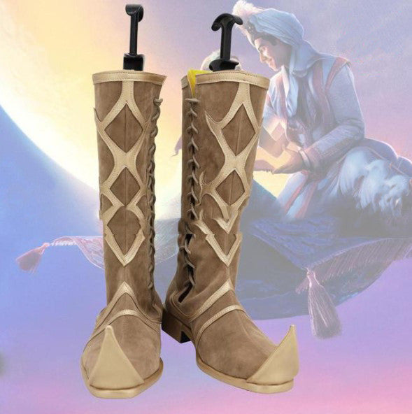 Chaussures Cosplay en cuir synthétique Bottes