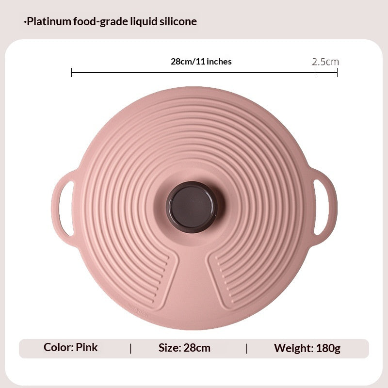 Couvercle de silicone de qualité alimentaire