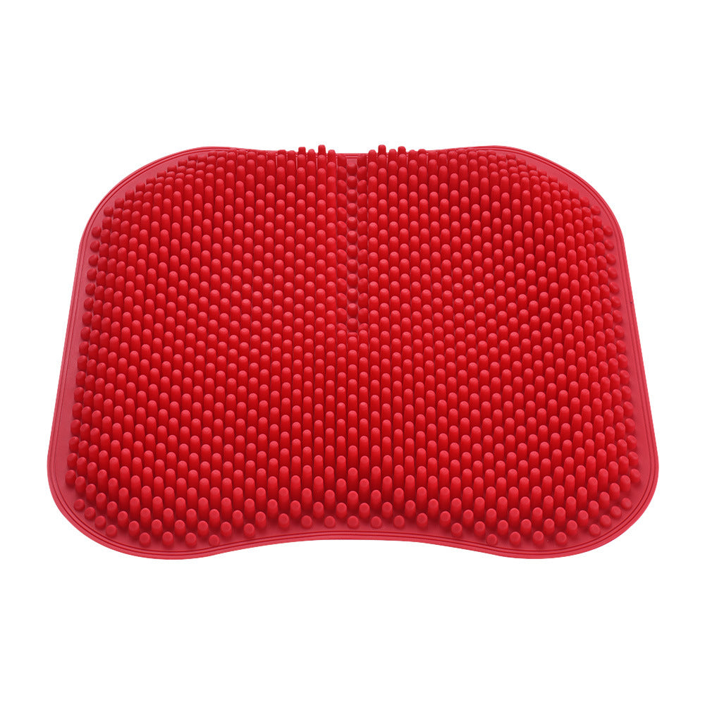 Coussin de massage de suspension 3D en silicone élastique