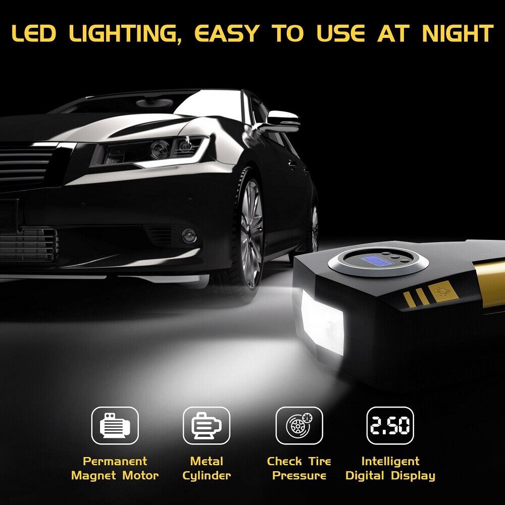 Portable Digital Display Car Tire Inflator