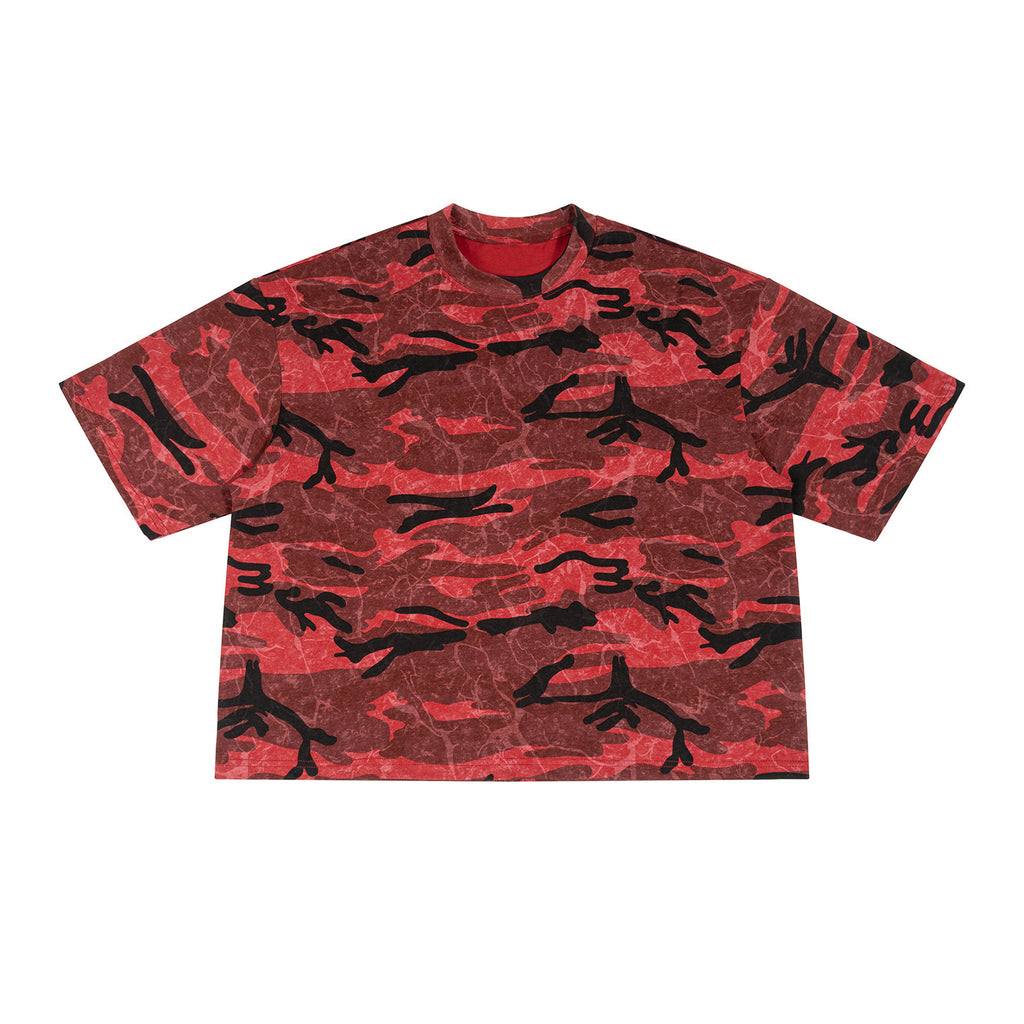 T-shirt à manches courtes pour hommes Camouflage