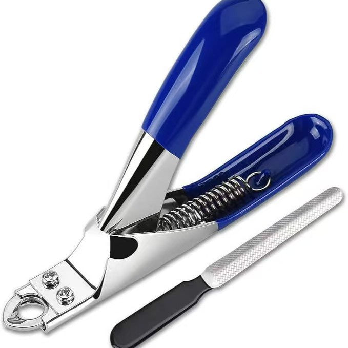 Cutter d'ongle de chien Type U Word False Conseils Professionnels Clippers de ongles Cutters droit Edge Ma