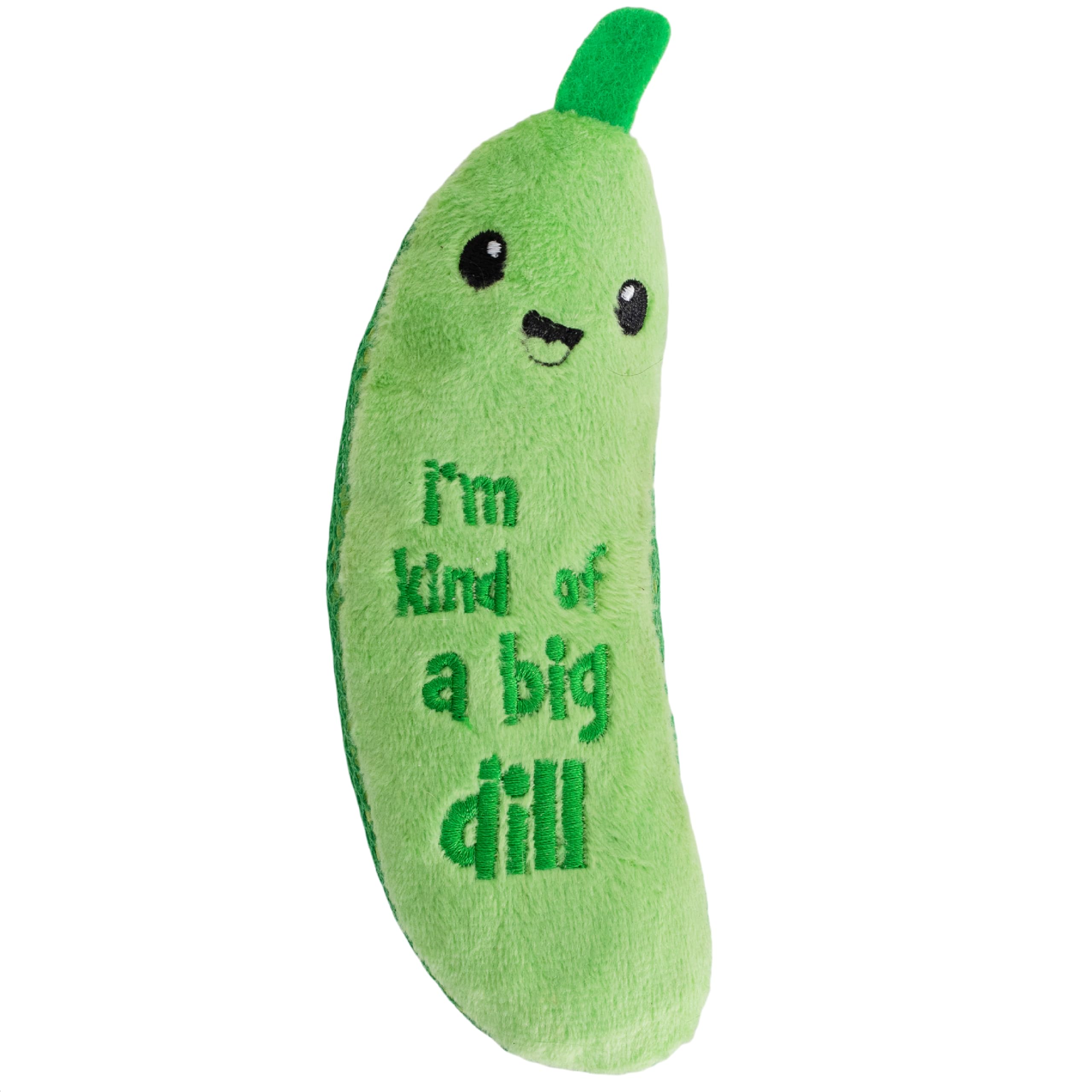Jouet de chat de kicker de cornichon - Jouet de friandises en peluche Et mesh dentaire