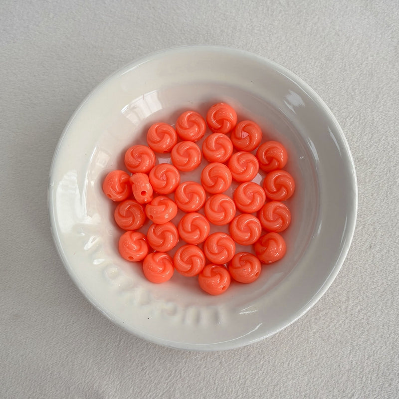 Perles pivotantes en couleur solide PS