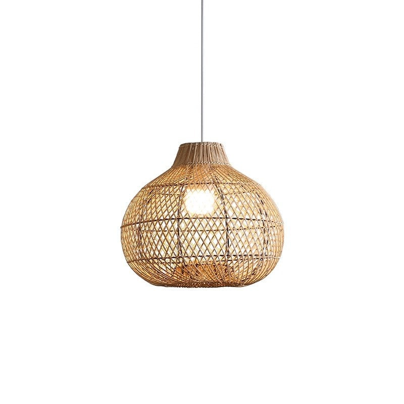 Wicker Salle à manger Bar Chambre Decor Salon et lampe d'étude