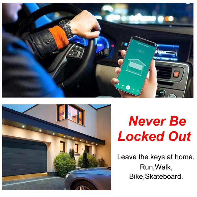 Interrupteur de porte de garage Wifi Intelligent APP Remote Group Control Wireless