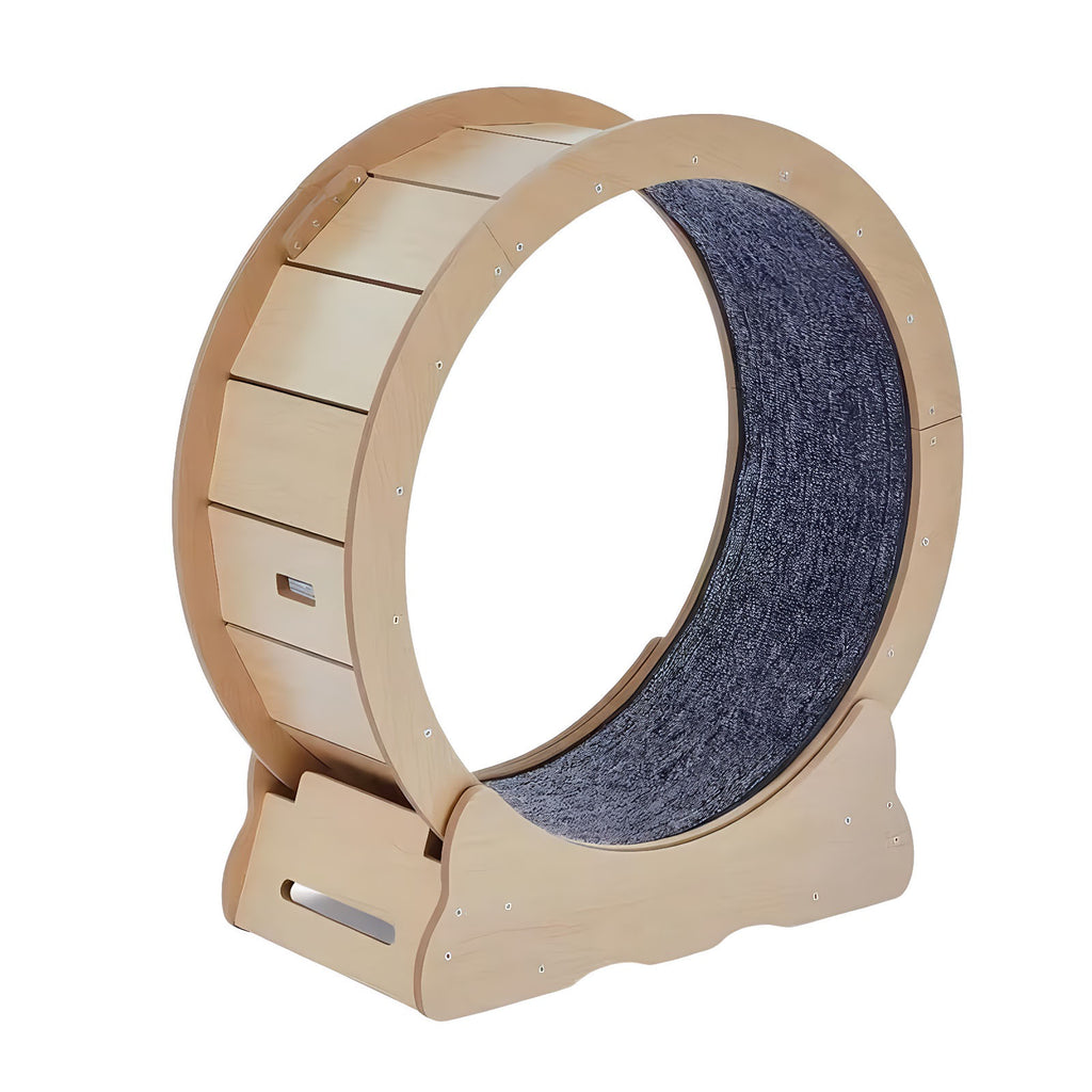 Roue de chat, Grand tapis de chat pour les animaux domestiques, Cats Exercise Roue avec Detachabl
