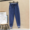 Pantalons de laine de laine de la jambe en vrac pour femmes
