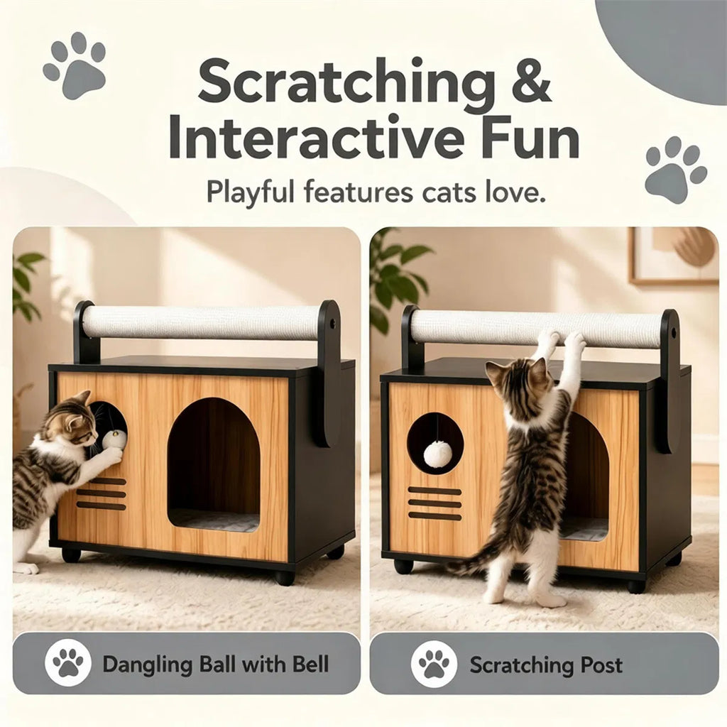 Chat et chien Kennel moderne 19 pouces X 12 X 17,5