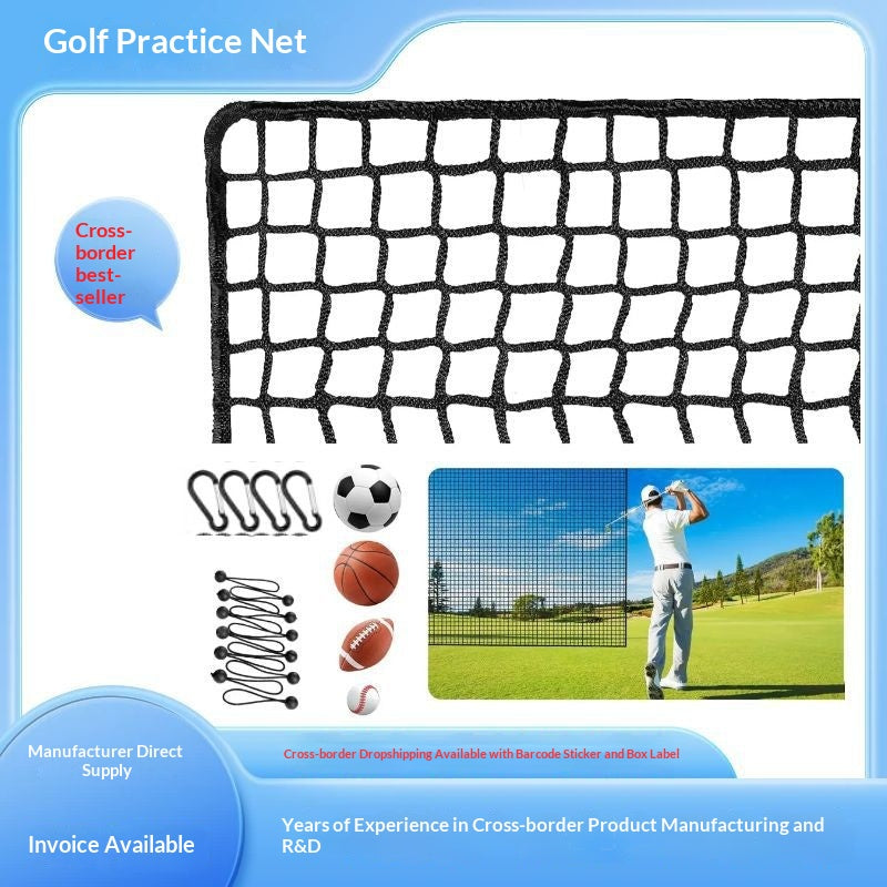 Réseau d'entraînement de golf