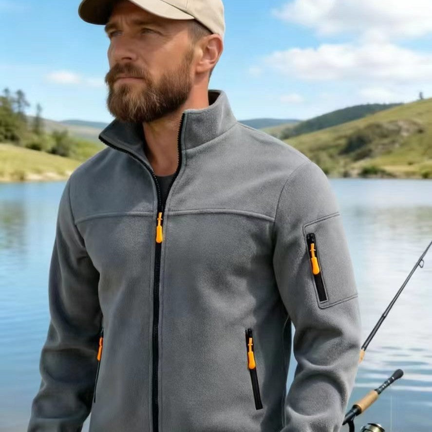 Veste en polaire casual pour hommes