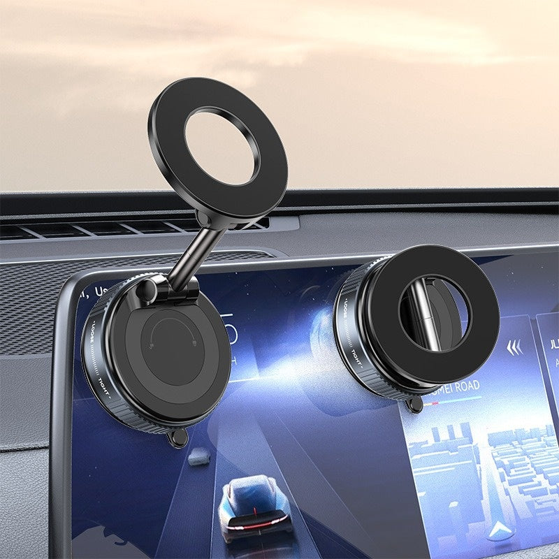 Magnetic Car Navigation Support de téléphone Vacuum Sucker