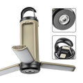 Lampe de camping pliable multifonctionnelle à quatre pieds